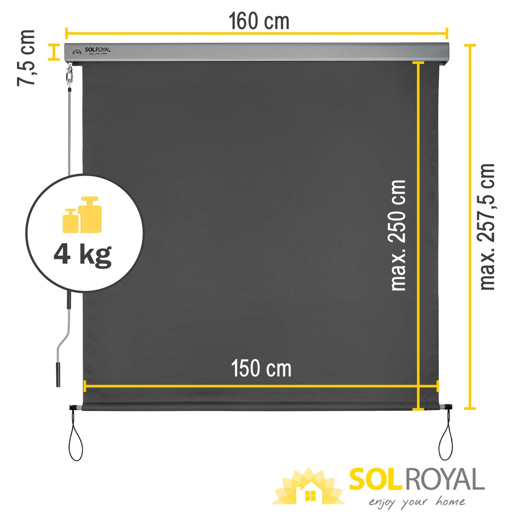 Sol Royal Senkrechtmarkise MS5