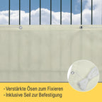 Sol Royal Balkon Sichtschutz PES SolVision PB2