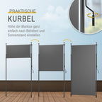 Sol Royal Klemmmarkise Senkrechtmarkise KM5