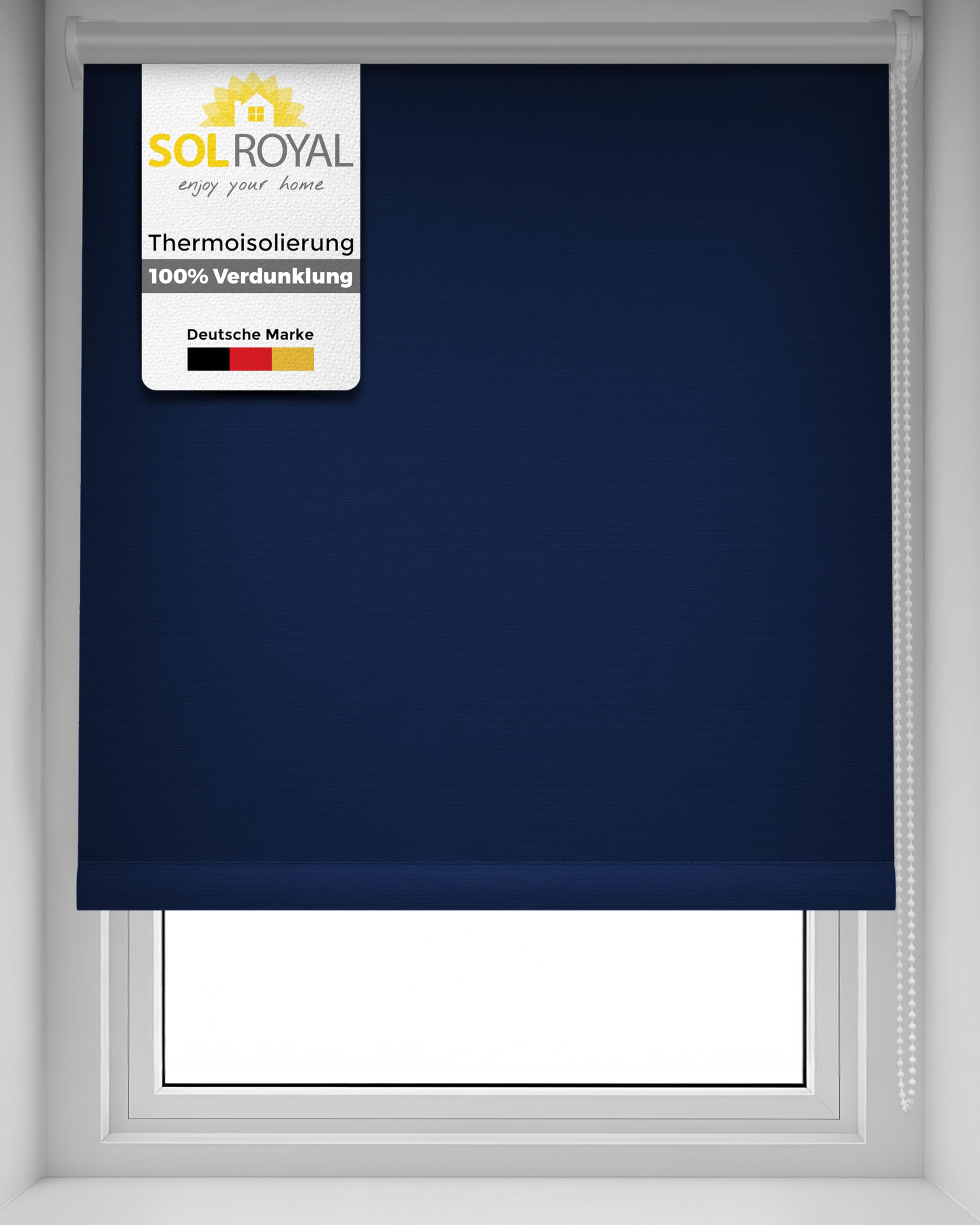 Thermorollo Rollo für Fenster ohne Bohren T42