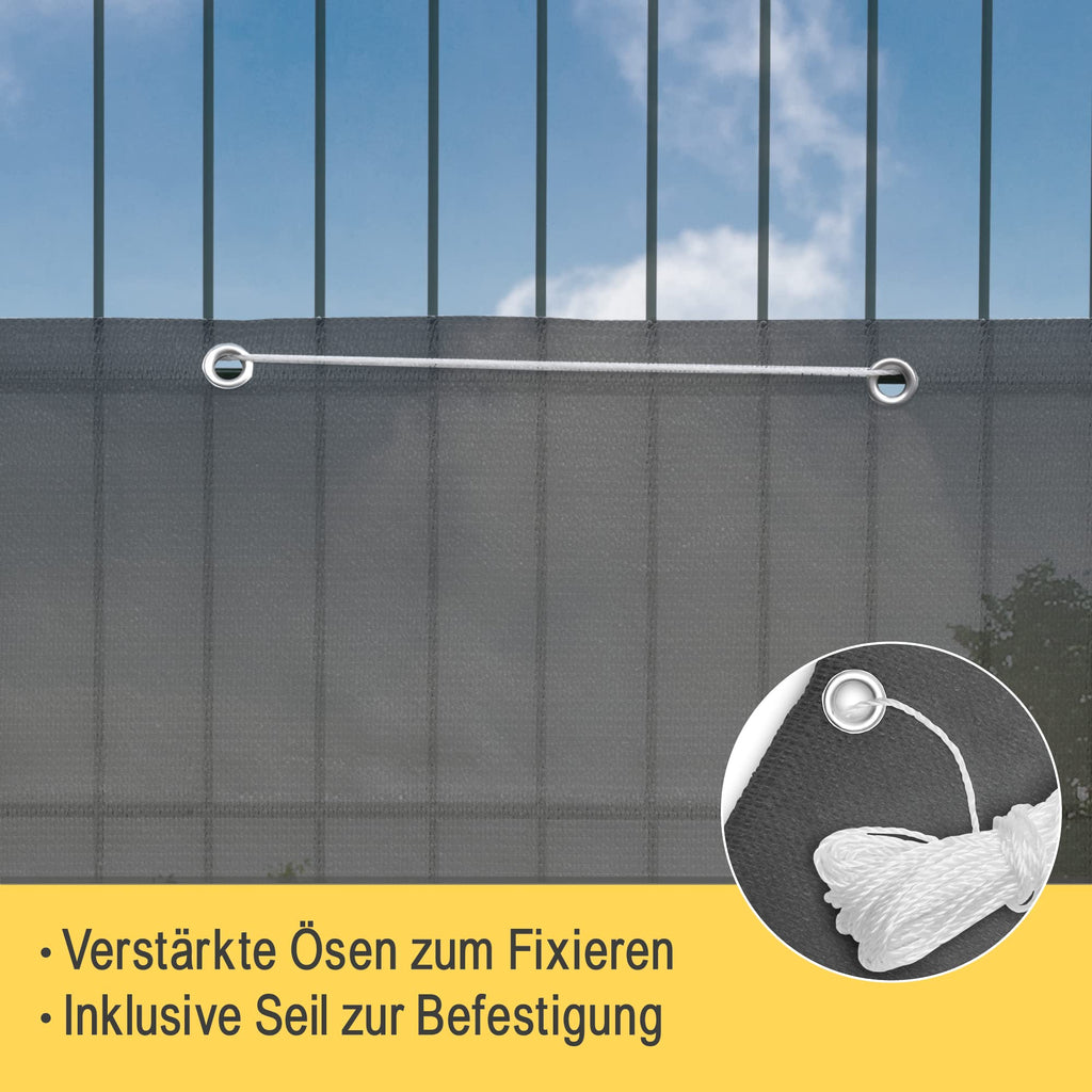 Sol Royal SolVision Balkon Sichtschutz HB2 HDPE