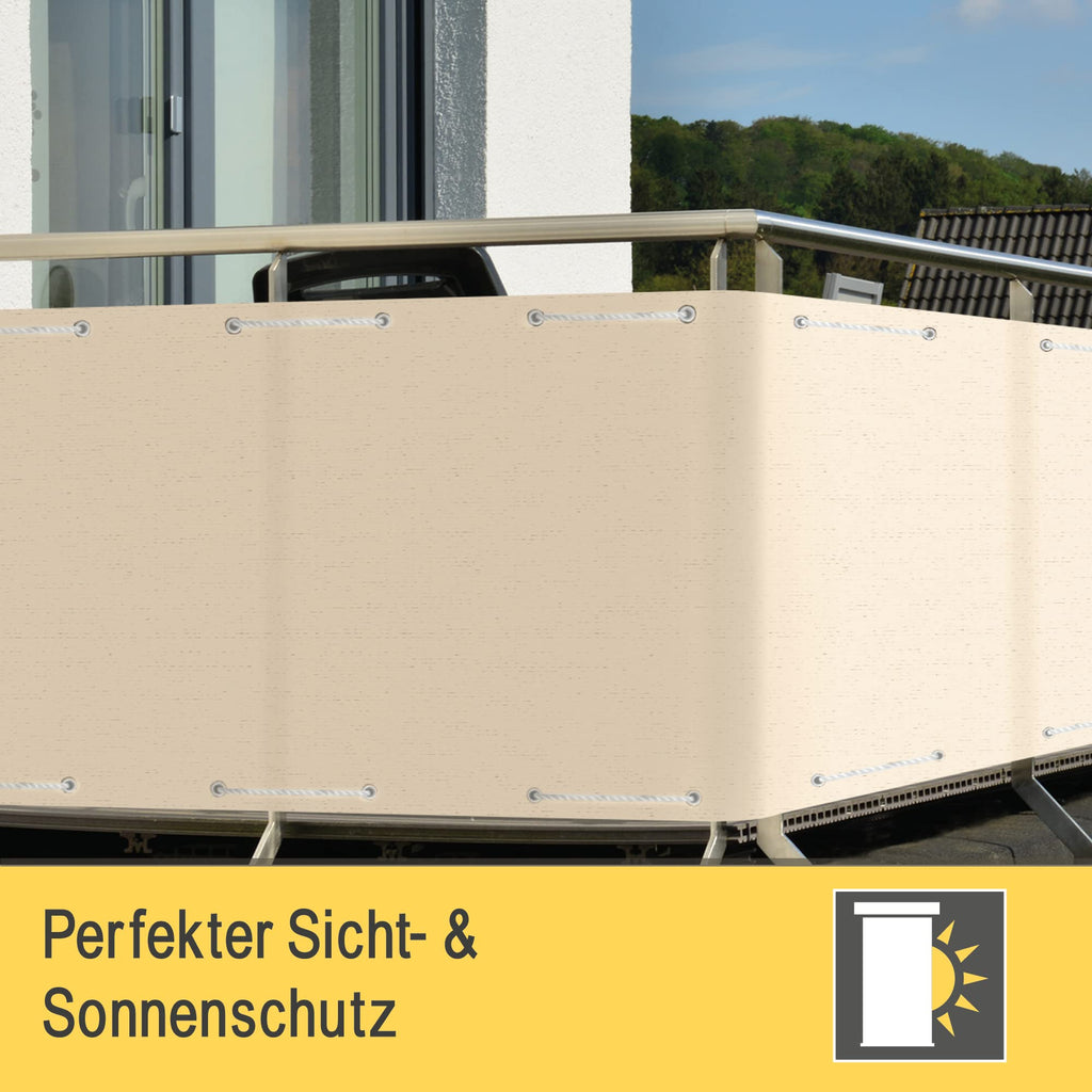 Sol Royal SolVision Balkon Sichtschutz HB2 HDPE