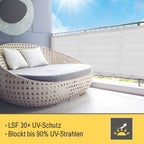Sol Royal Balkon Sichtschutz PES SolVision PB2