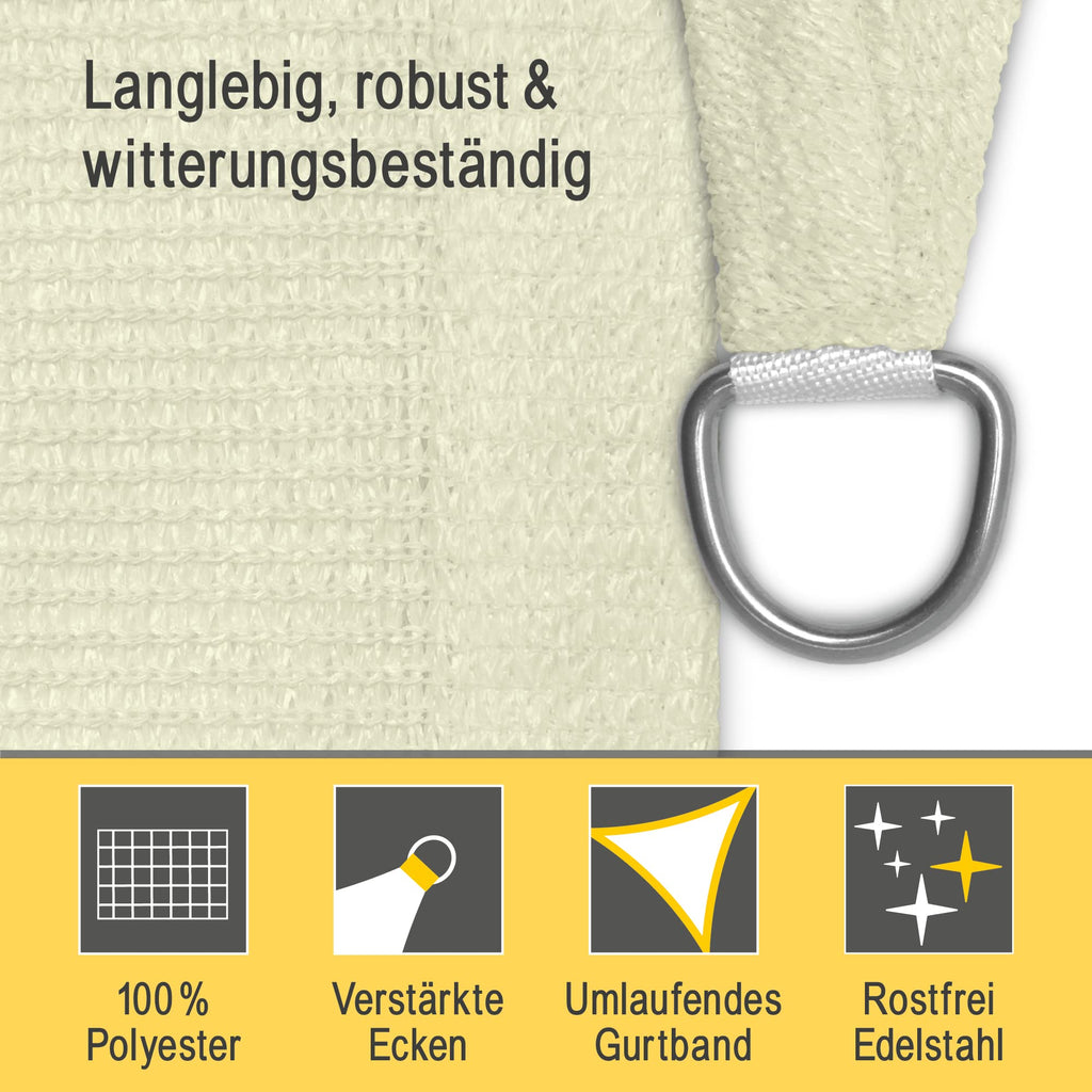 Sol Royal Sonnensegel Wasserdurchlässig HDPE HS9