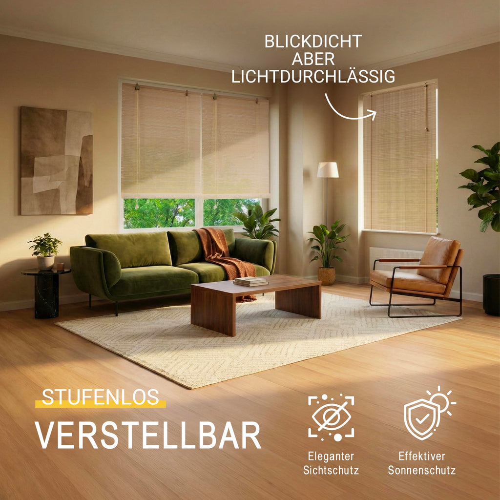 Sol Royal Bambus Rollo ohne Bohren BR7
