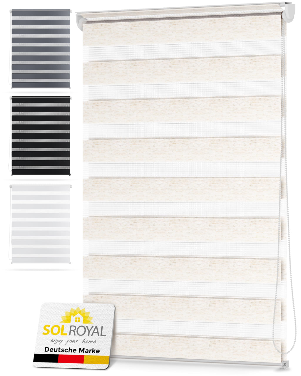 Sol Royal Doppelrollo DL2 Klemmfix