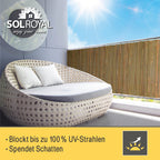 Sol Royal Split Bambus Sichtschutz - B55