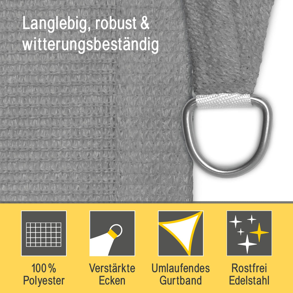 Sol Royal Sonnensegel Wasserdurchlässig HDPE HS9