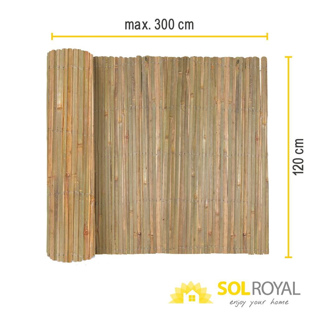 Sol Royal Split Bambus Sichtschutz - B55