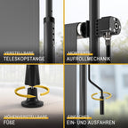 Sol Royal Klemmmarkise Senkrechtmarkise KM5