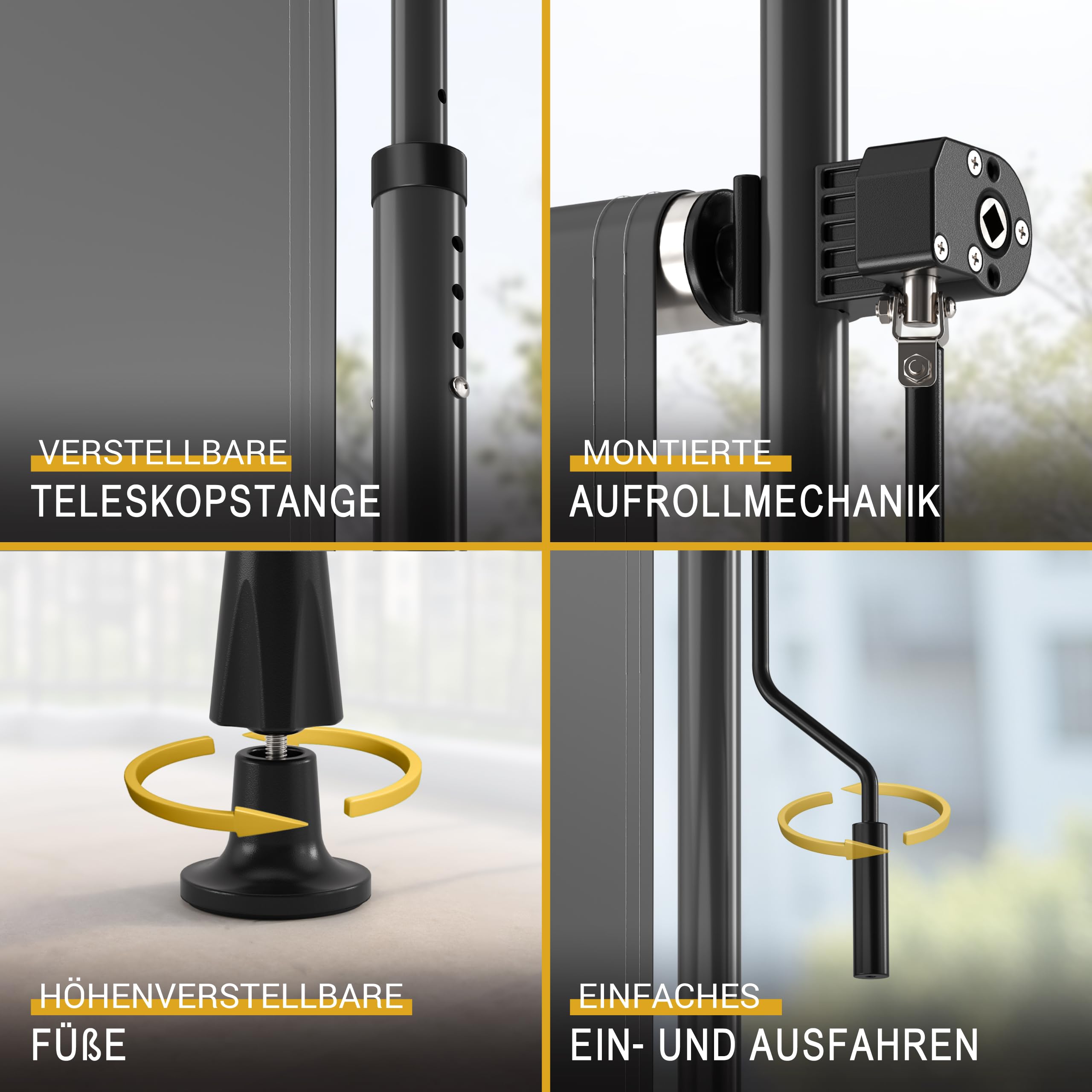Sol Royal Klemmmarkise Senkrechtmarkise KM5