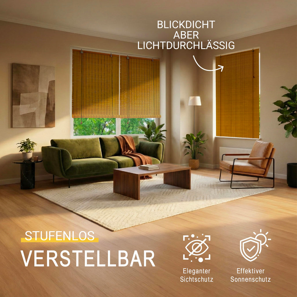 Sol Royal Bambus Rollo ohne Bohren BR7