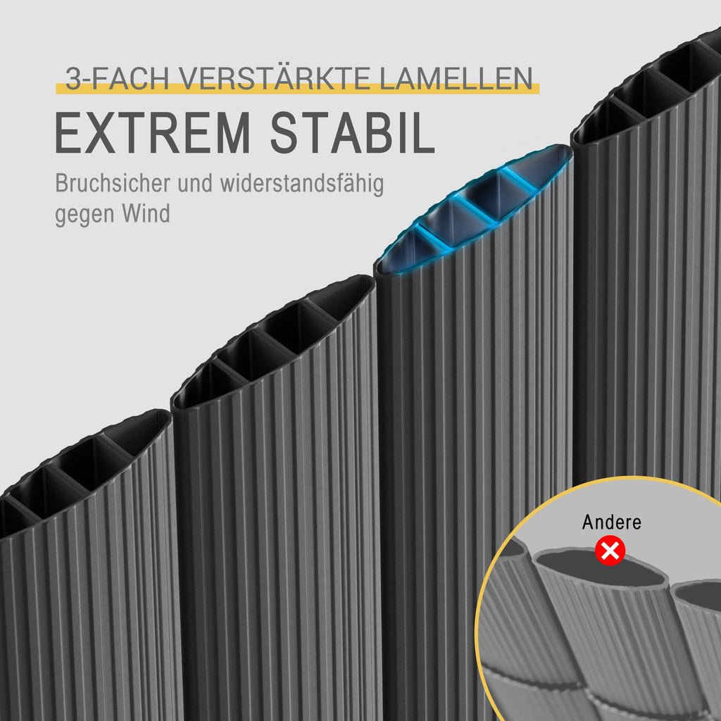 Sol Royal PVC Sichtschutzmatte Wetterfest