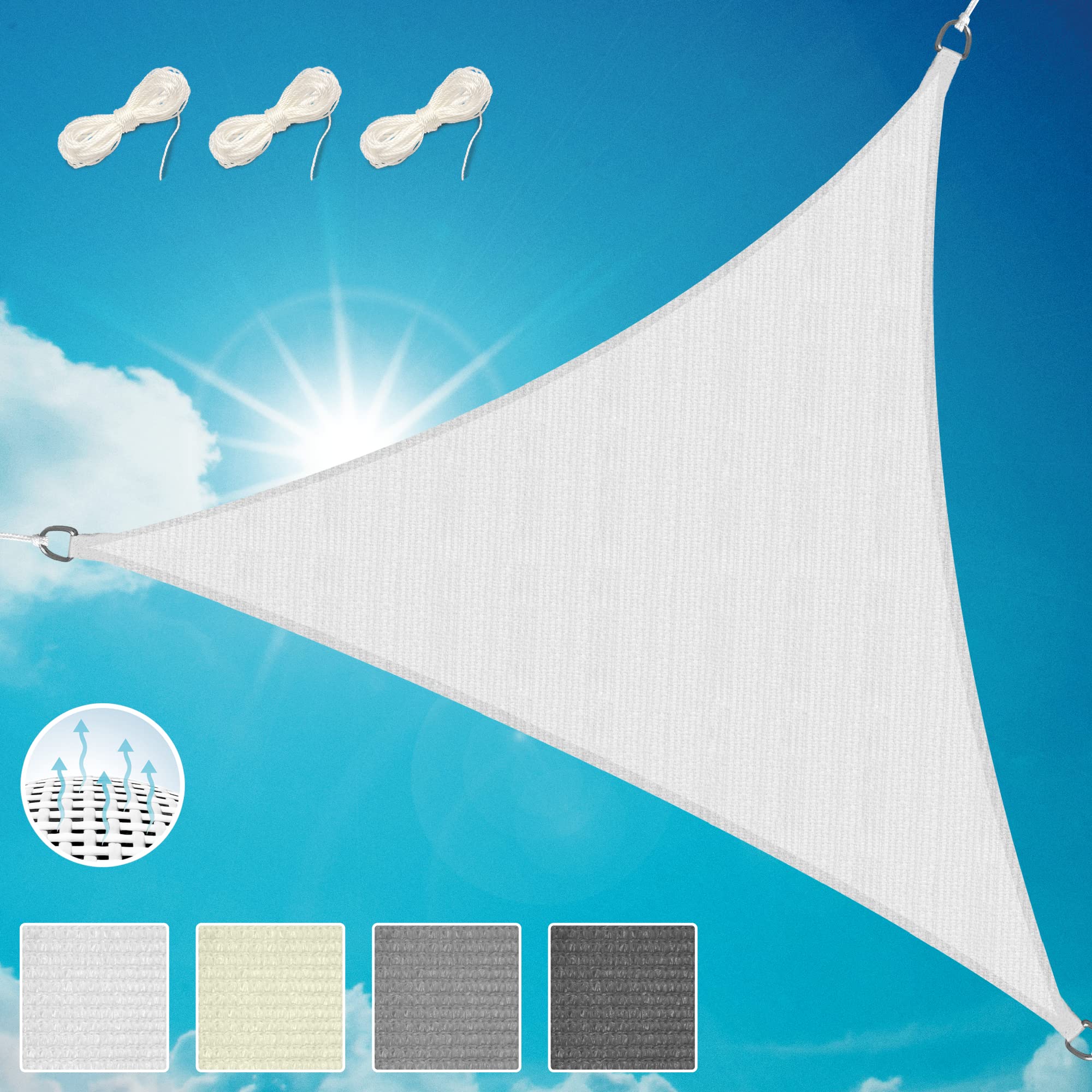 Sol Royal Sonnensegel Wasserdurchlässig HDPE HS9 – Solroyal-Shop