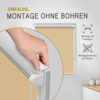Thermorollo Rollo für Fenster ohne Bohren T42