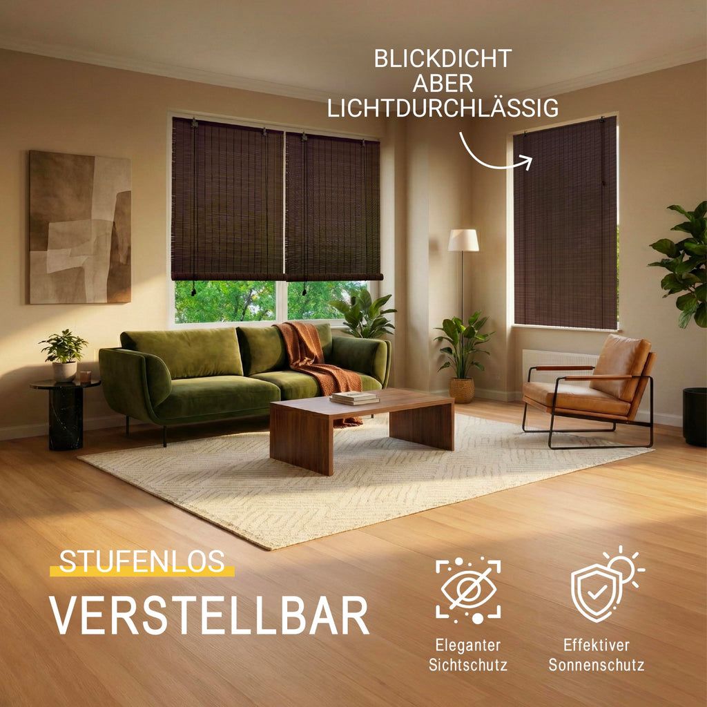 Sol Royal Bambus Rollo ohne Bohren BR7