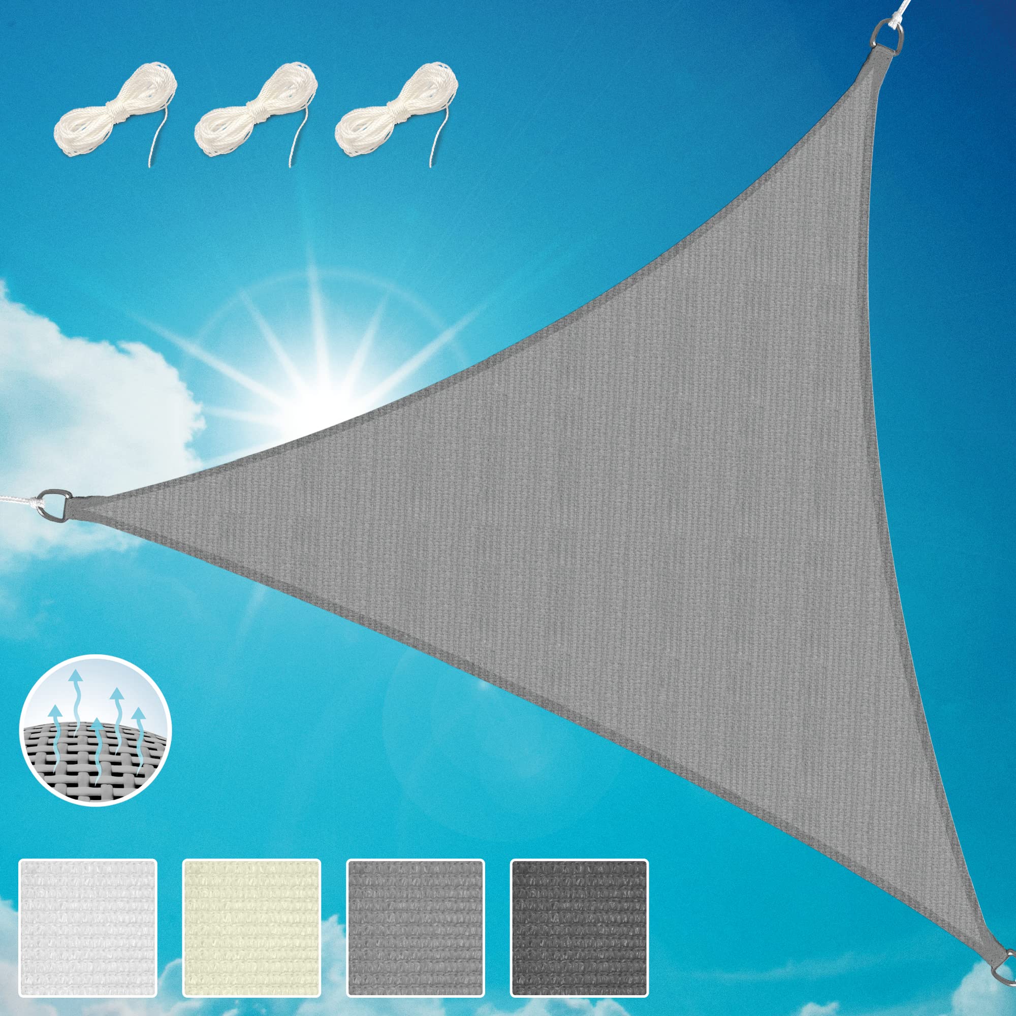 Sol Royal Sonnensegel Wasserdurchlässig HDPE HS9 – Solroyal-Shop