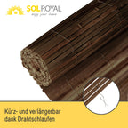 Sol Royal Split Bambus Sichtschutz - B55