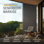 Sol Royal Klemmmarkise Senkrechtmarkise KM5