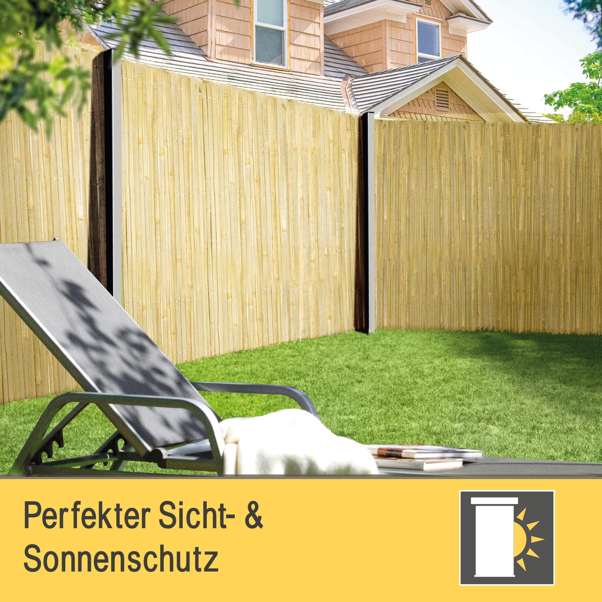 Sol Royal Split Bambus Sichtschutz - B55