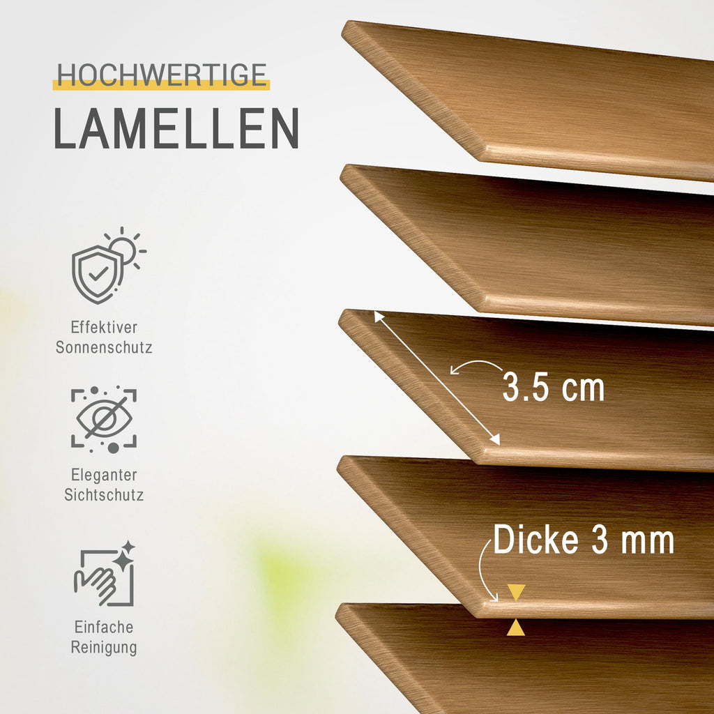 Sol Royal Holzjalousie SolDecor JH3 Jalousie aus Holz