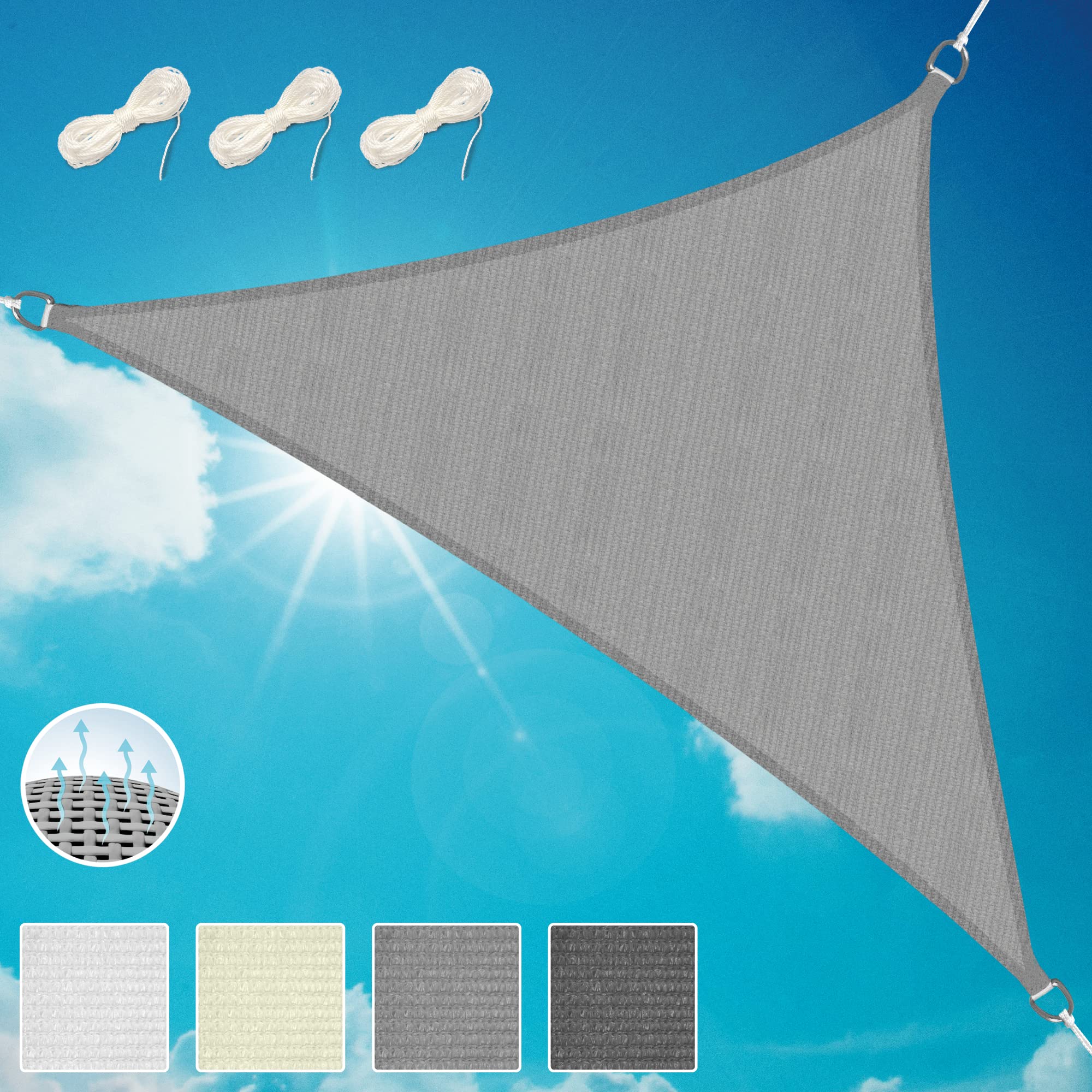 Sol Royal Sonnensegel Wasserdurchlässig HDPE HS9 – Solroyal-Shop