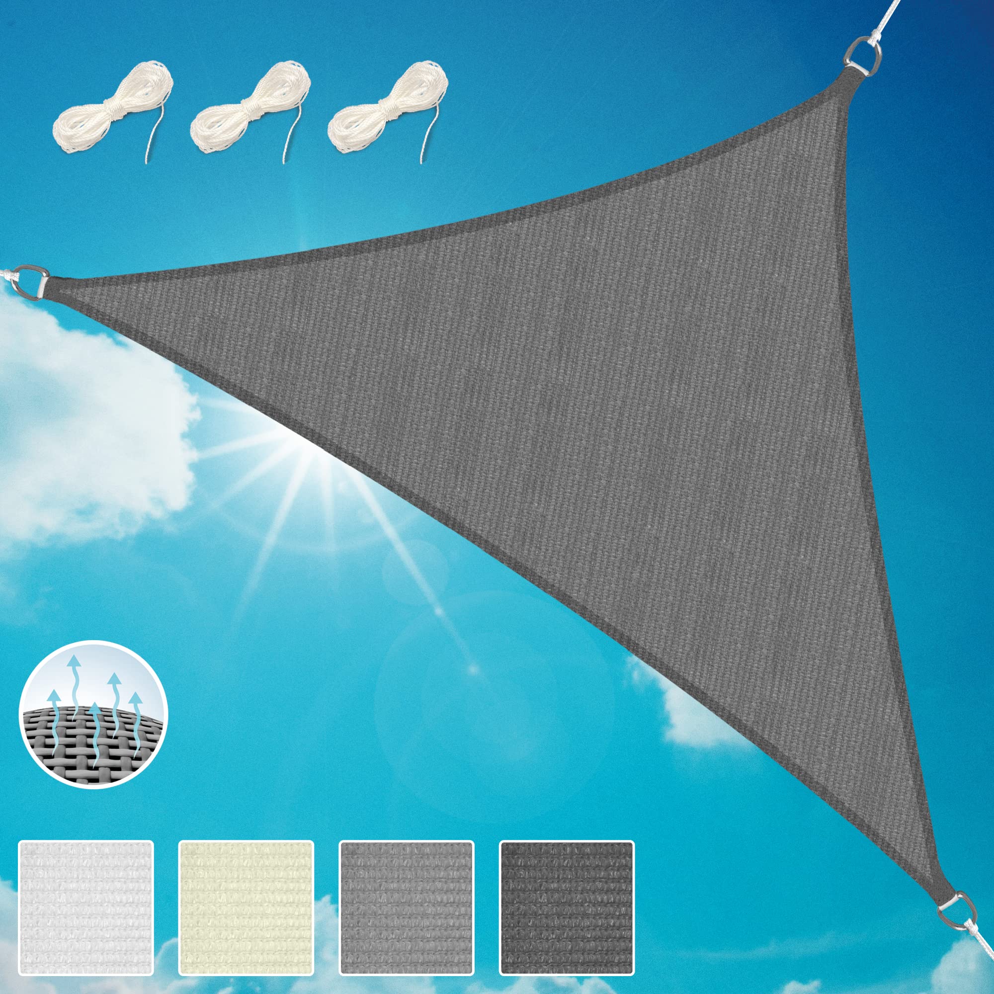 Sol Royal Sonnensegel Wasserdurchlässig HDPE HS9 – Solroyal-Shop