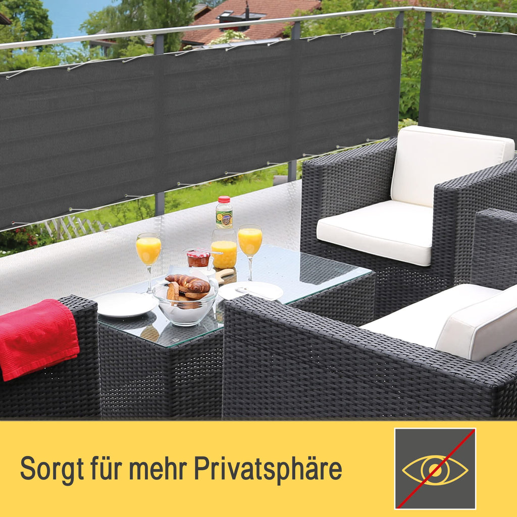 Sol Royal SolVision Balkon Sichtschutz HB2 HDPE