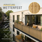 Sol Royal PVC Sichtschutzmatte Wetterfest