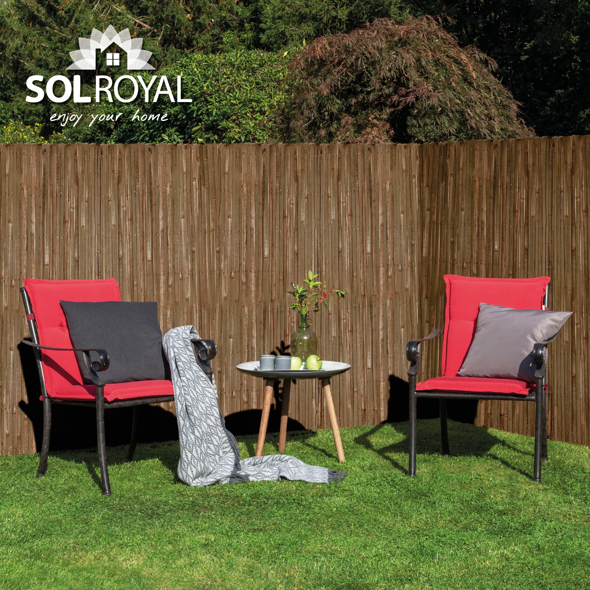Sol Royal Split Bambus Sichtschutz - B55