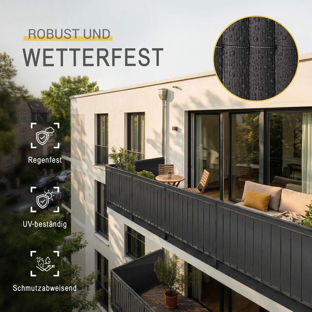 Sol Royal PVC Sichtschutzmatte Wetterfest