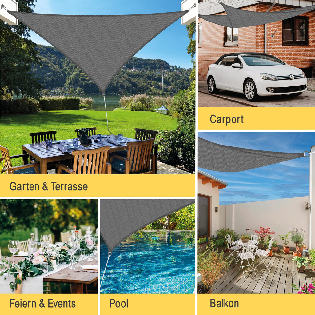 Sol Royal Sonnensegel Wasserdurchlässig HDPE HS9