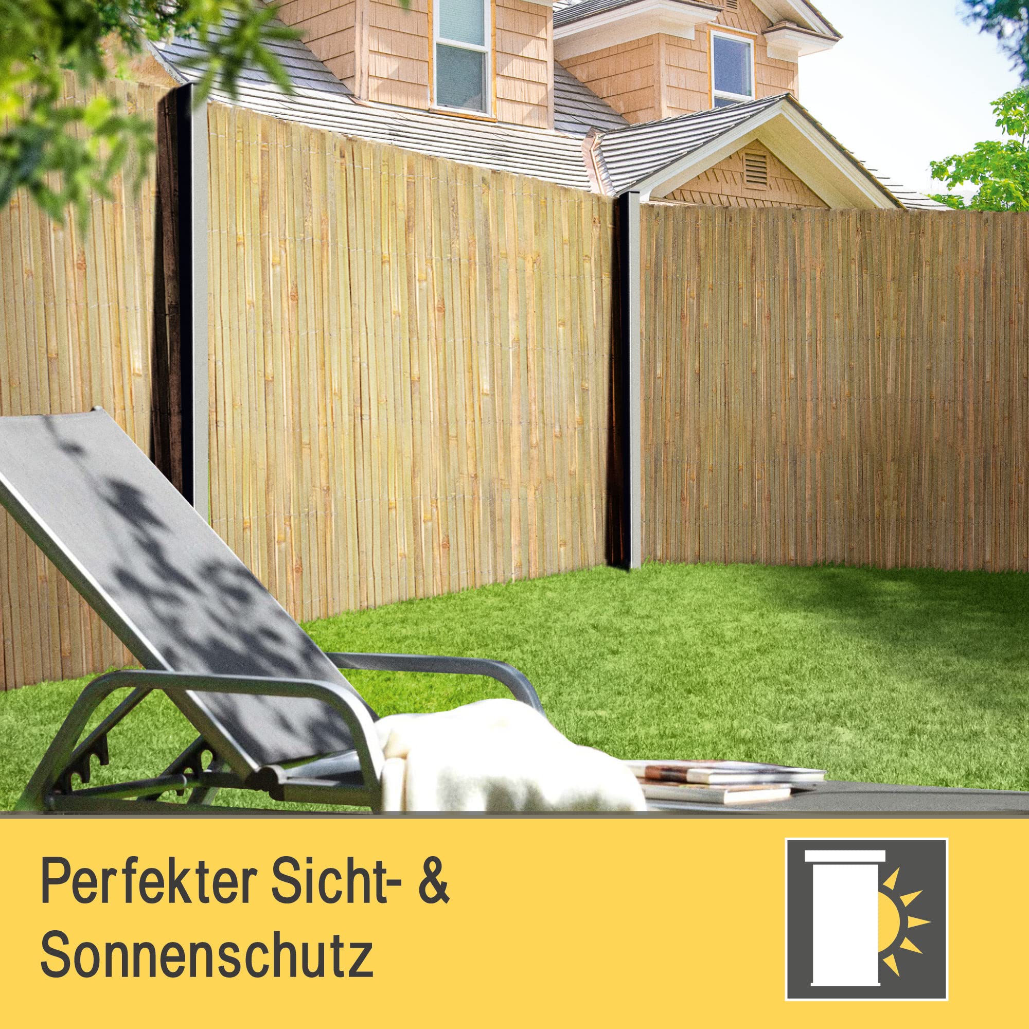 Sol Royal Split Bambus Sichtschutz - B55