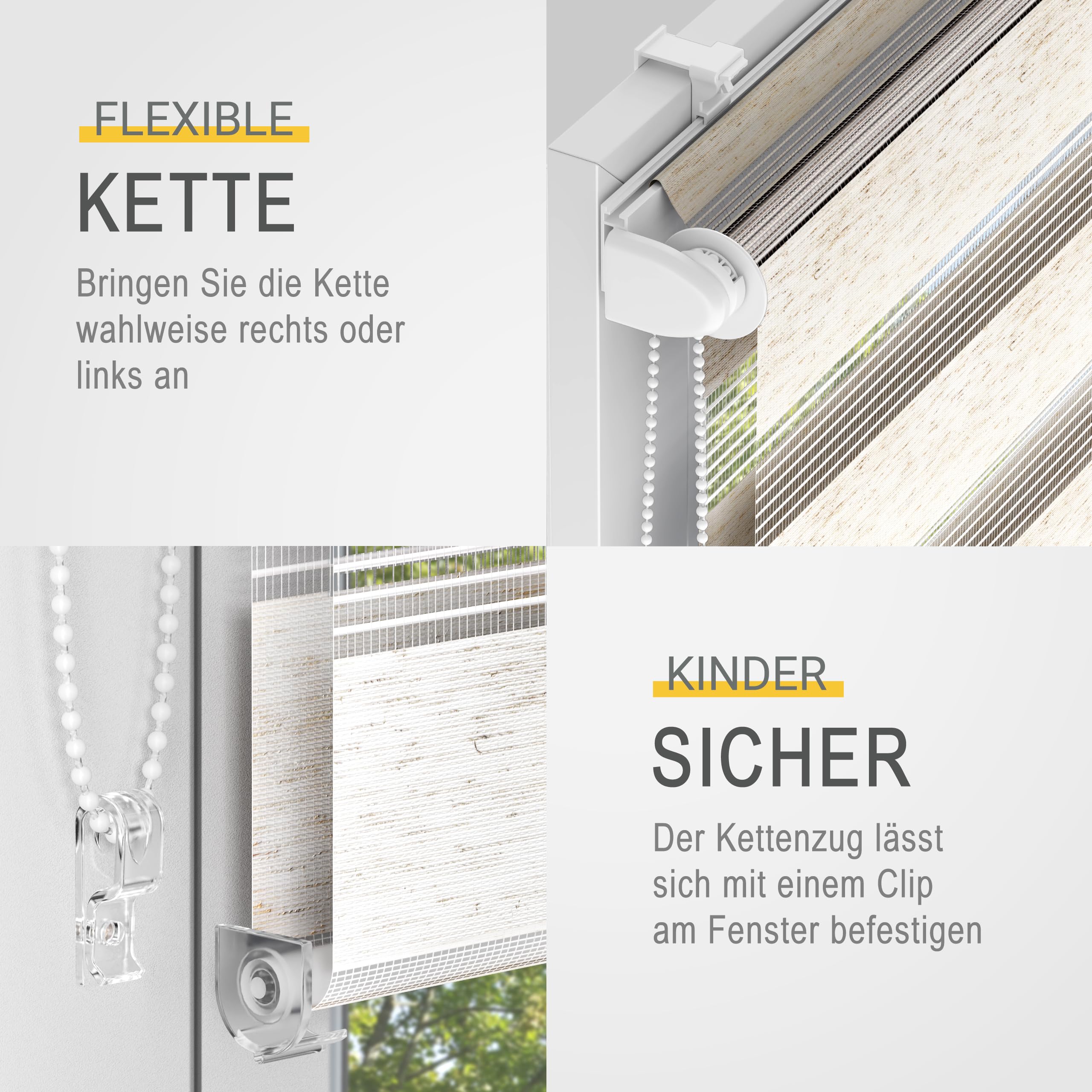 Sol Royal Doppelrollo DL2 Klemmfix