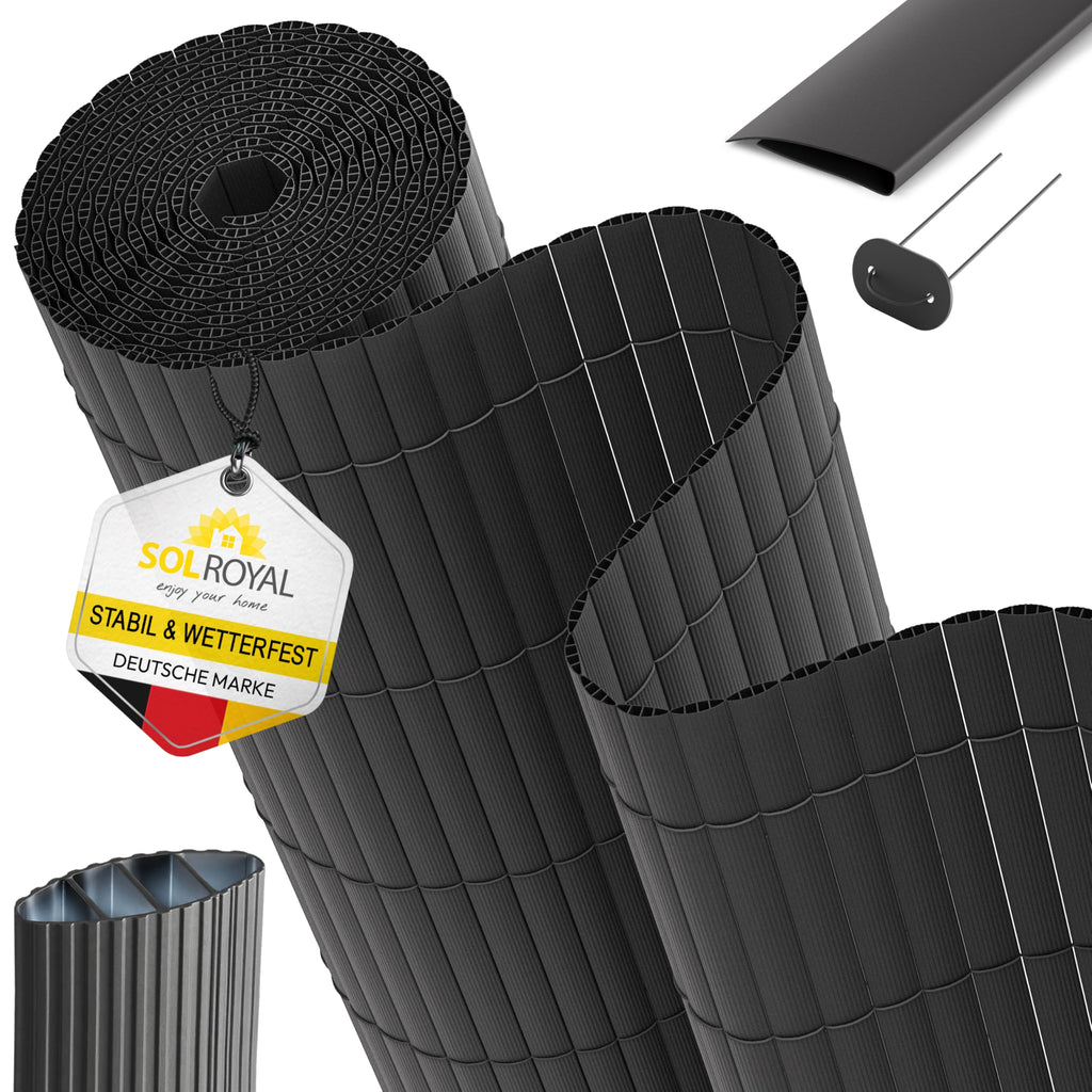Sol Royal PVC Sichtschutzmatte Wetterfest