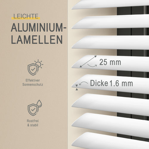 Sol Royal Alu Jalousien Fenster ohne Bohren – JA2