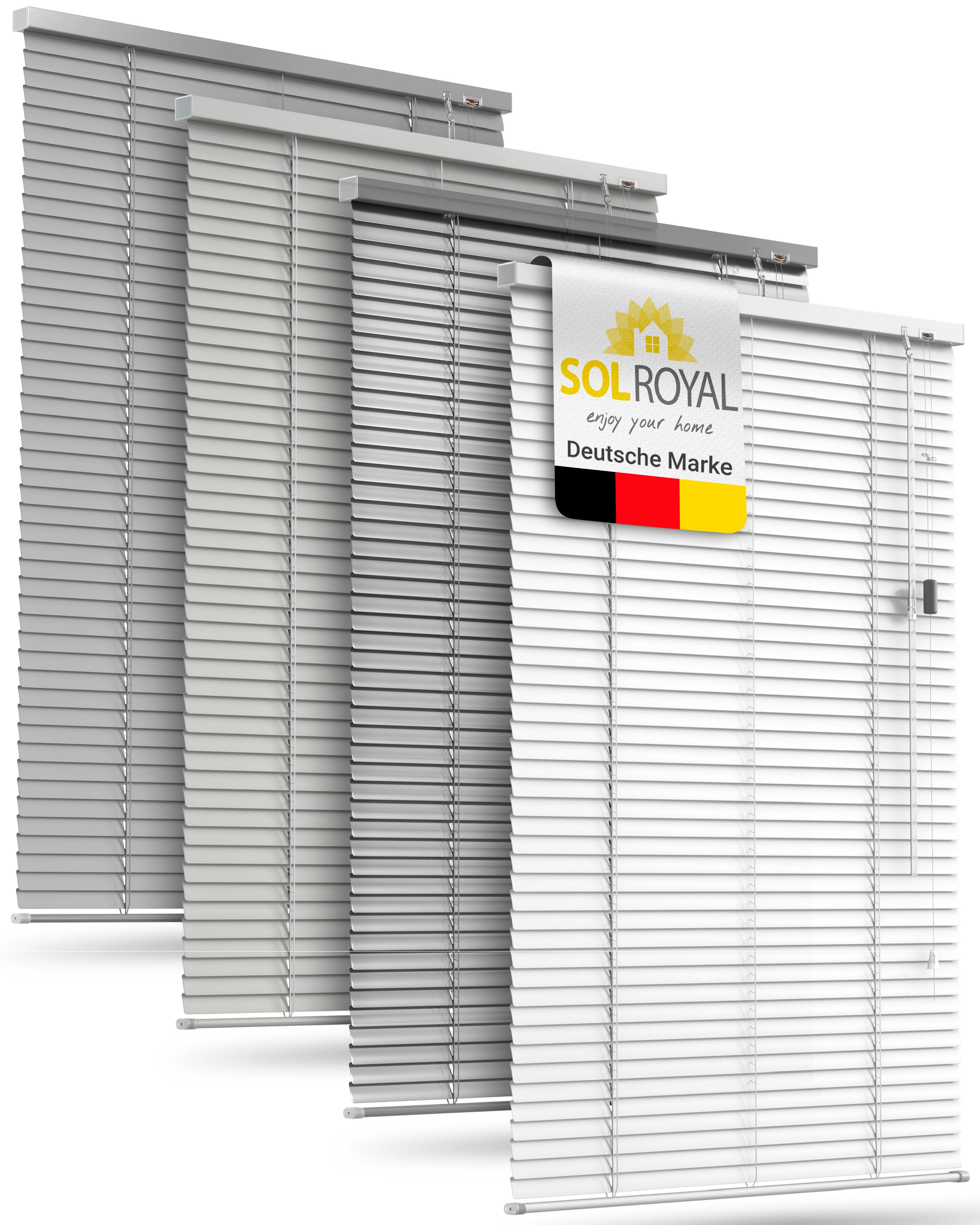 Sol Royal Alu Jalousien Fenster ohne Bohren – JA2