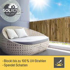 Sol Royal Bambus Sichtschutz Zaun SolVision B38