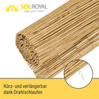 Sol Royal Schilfmatten Sichtschutz Zaun SolVision S36