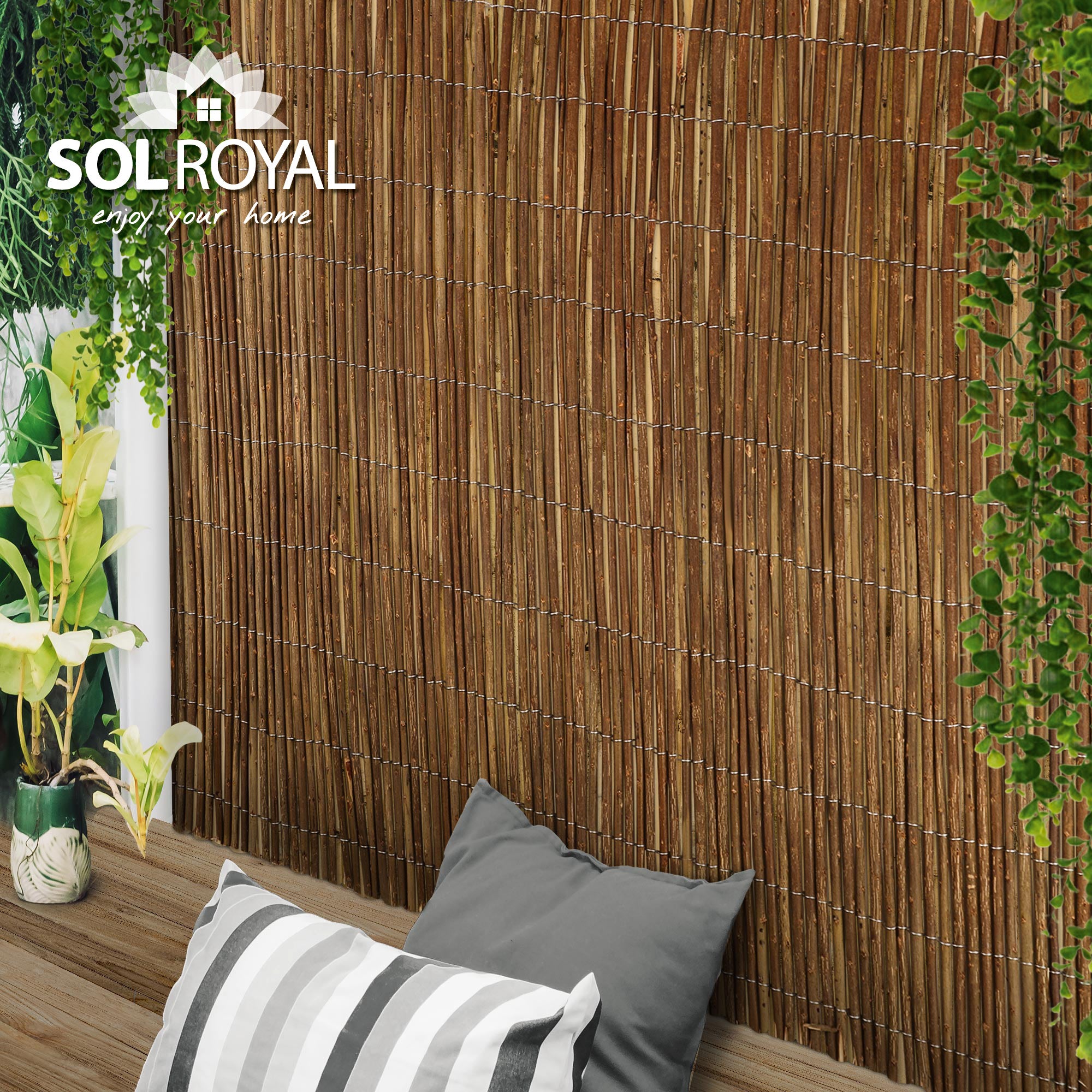 Sol Royal Weidenmatte Sichtschutz SolVision W79