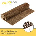 Sol Royal Weidenmatte Sichtschutz SolVision W79