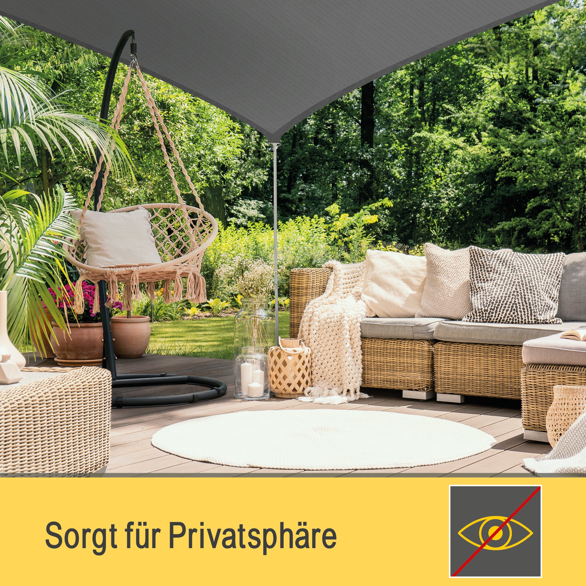 Sol Royal Sonnensegel Wasserdicht PES PS9