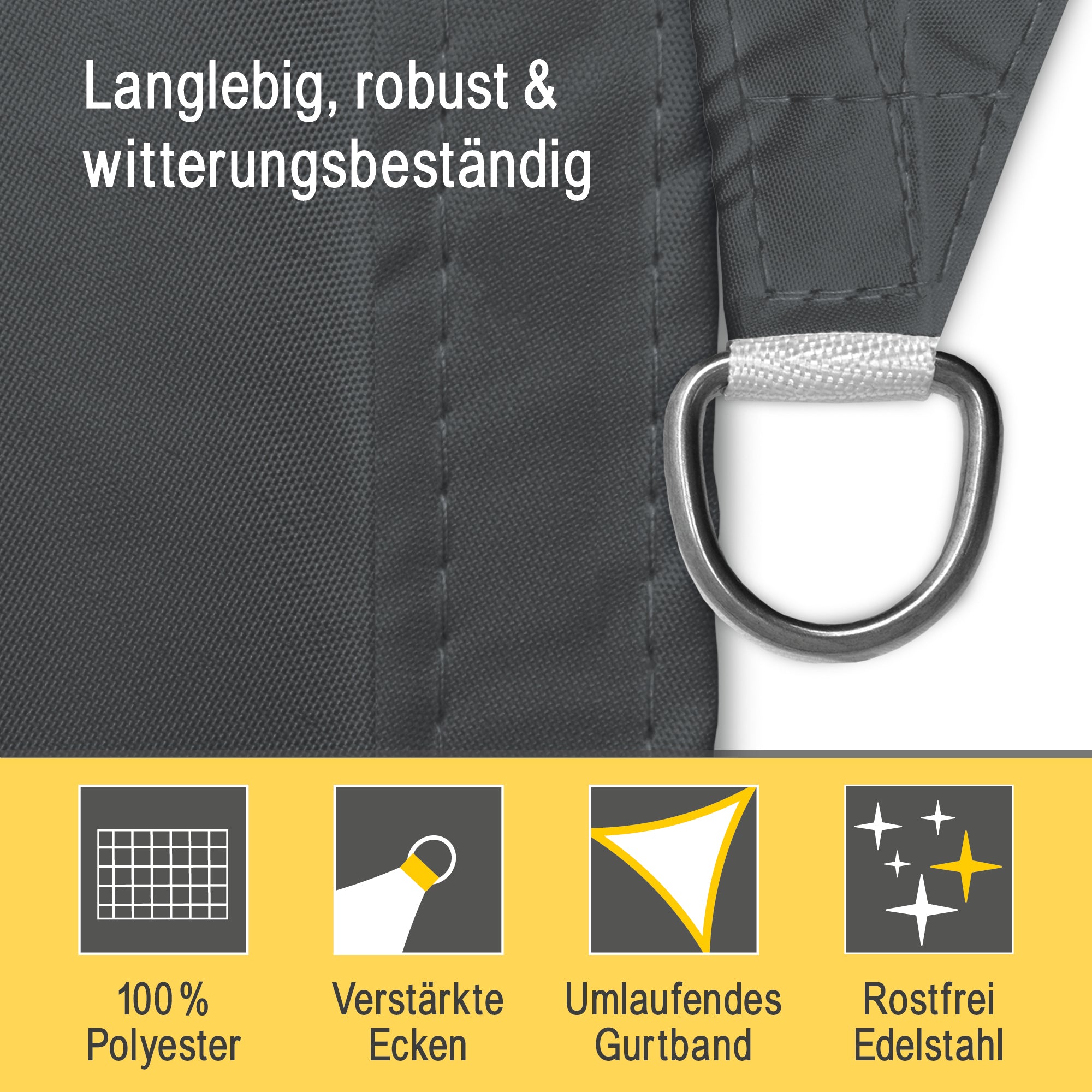 Sol Royal Sonnensegel Wasserdicht PES PS9