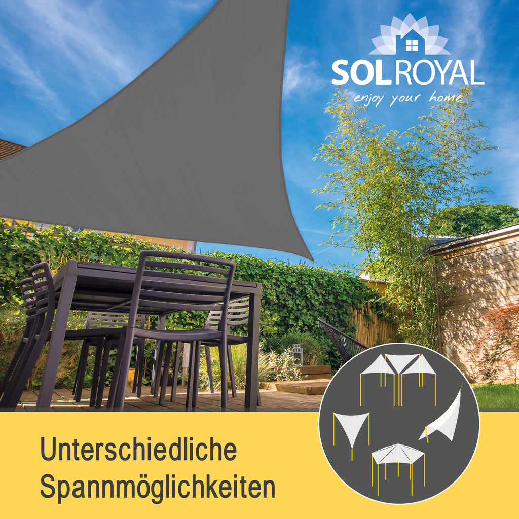 Sol Royal Sonnensegel Wasserdicht PES PS9
